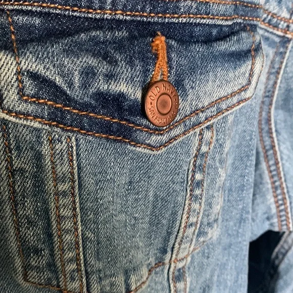 Old Navy Women's Blue Jean Jacket Size XXL Perfect with Maxi Dresses I1010 - Picture 11 of 15